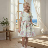 Eryna Baby Dress Short Sleeve, Florals