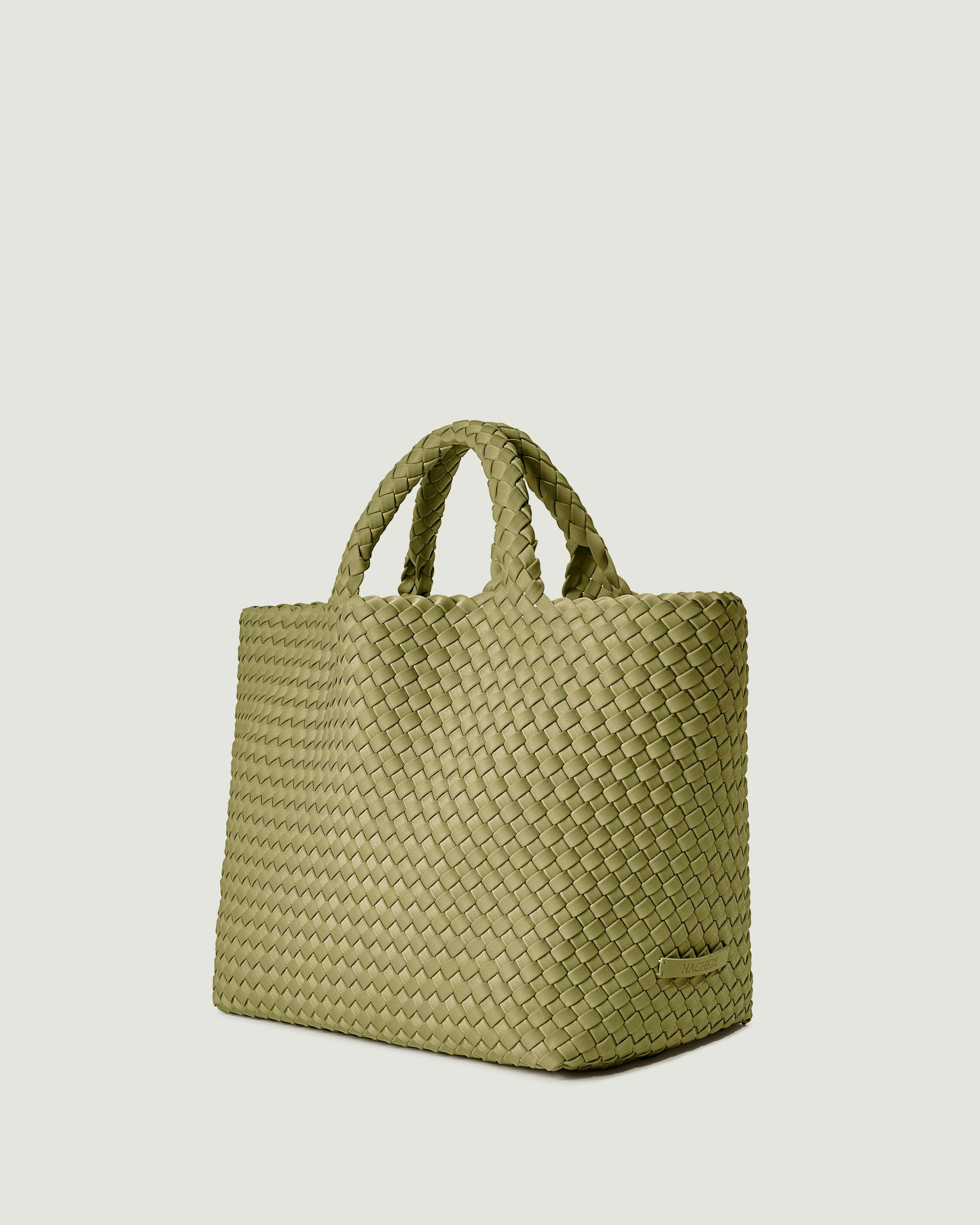 St. Barths Medium Tote | Bottle Green