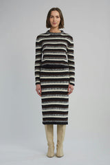 AVA MULTI STRIPE SWEATER