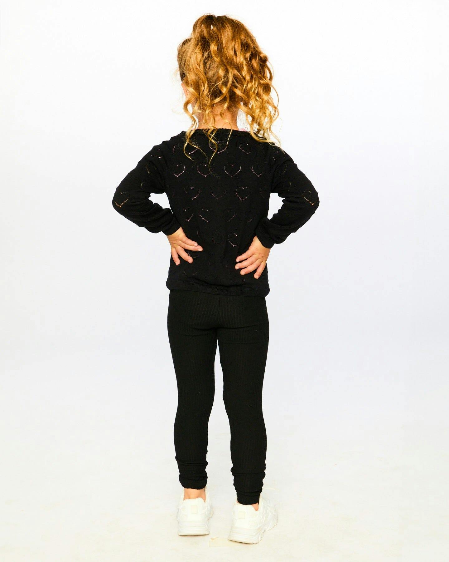 Pointelle Knit Cardigan