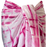 Cotton Saline Pareo Hibiscus Shibori, Hibiscus Shibori