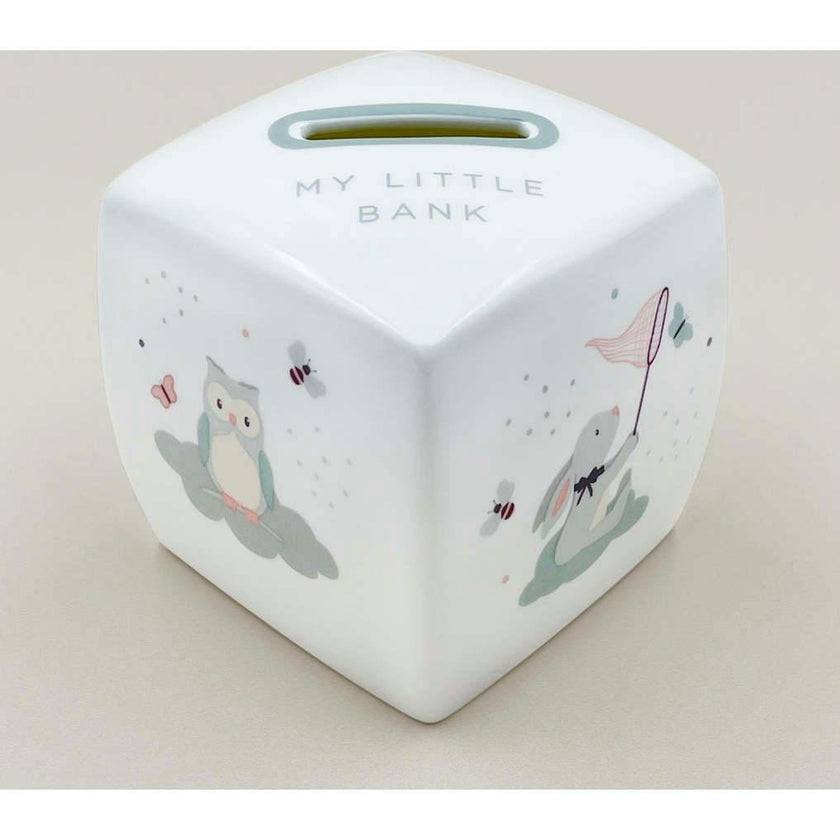 Personalized Pink Berkeley and Little Love Money Box