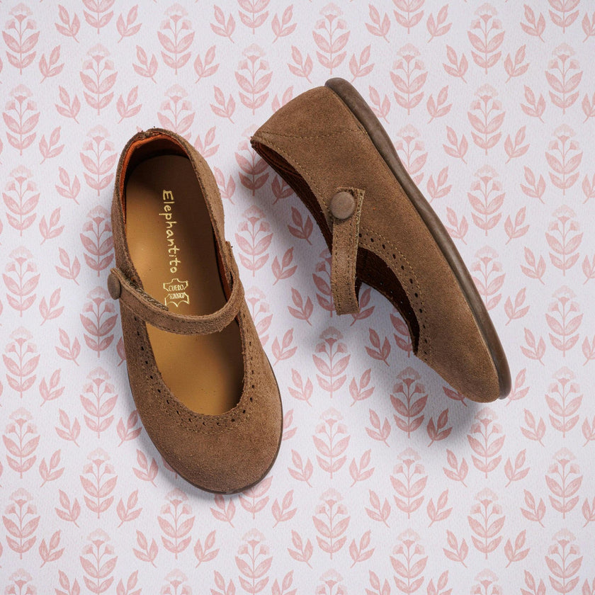 Suede Mary Jane