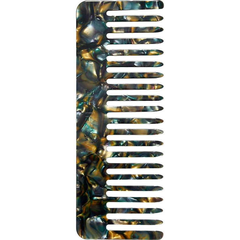 No. 2 Comb in Green Tortoise