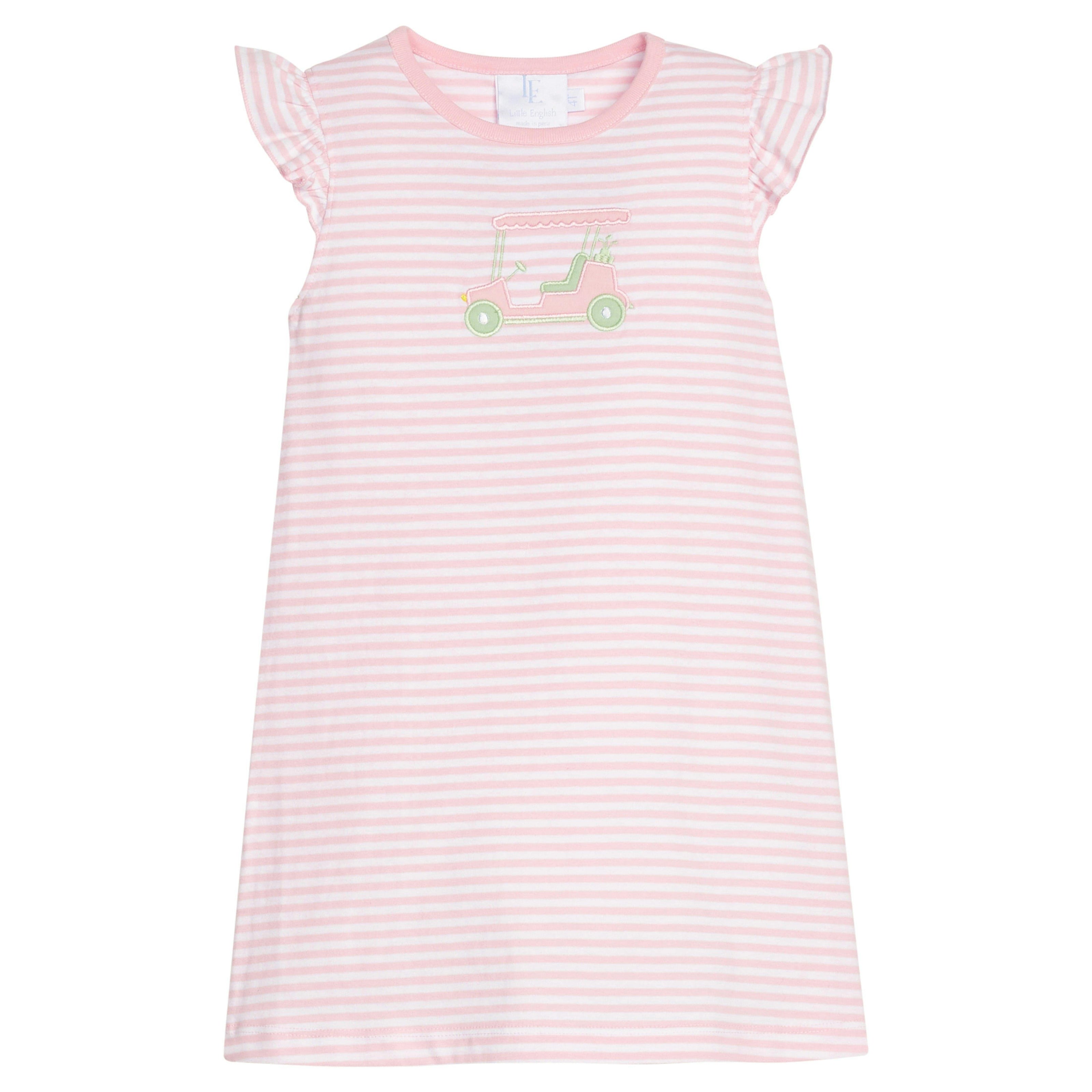 Applique Tilly Dress - Golf Cart