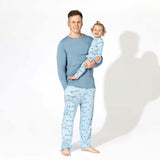 Winter Train Bamboo Convertible Footie