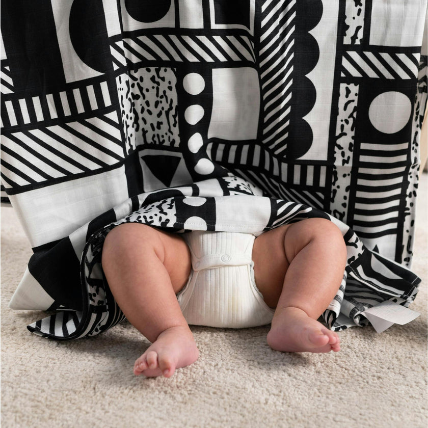 ETTA LOVES x WALALA STUDIO 'MONO' MUSLIN - for newborn to 4 months old babies