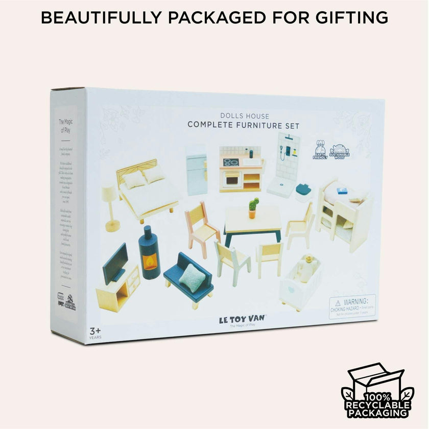 Complete Dolls House Furniture Set