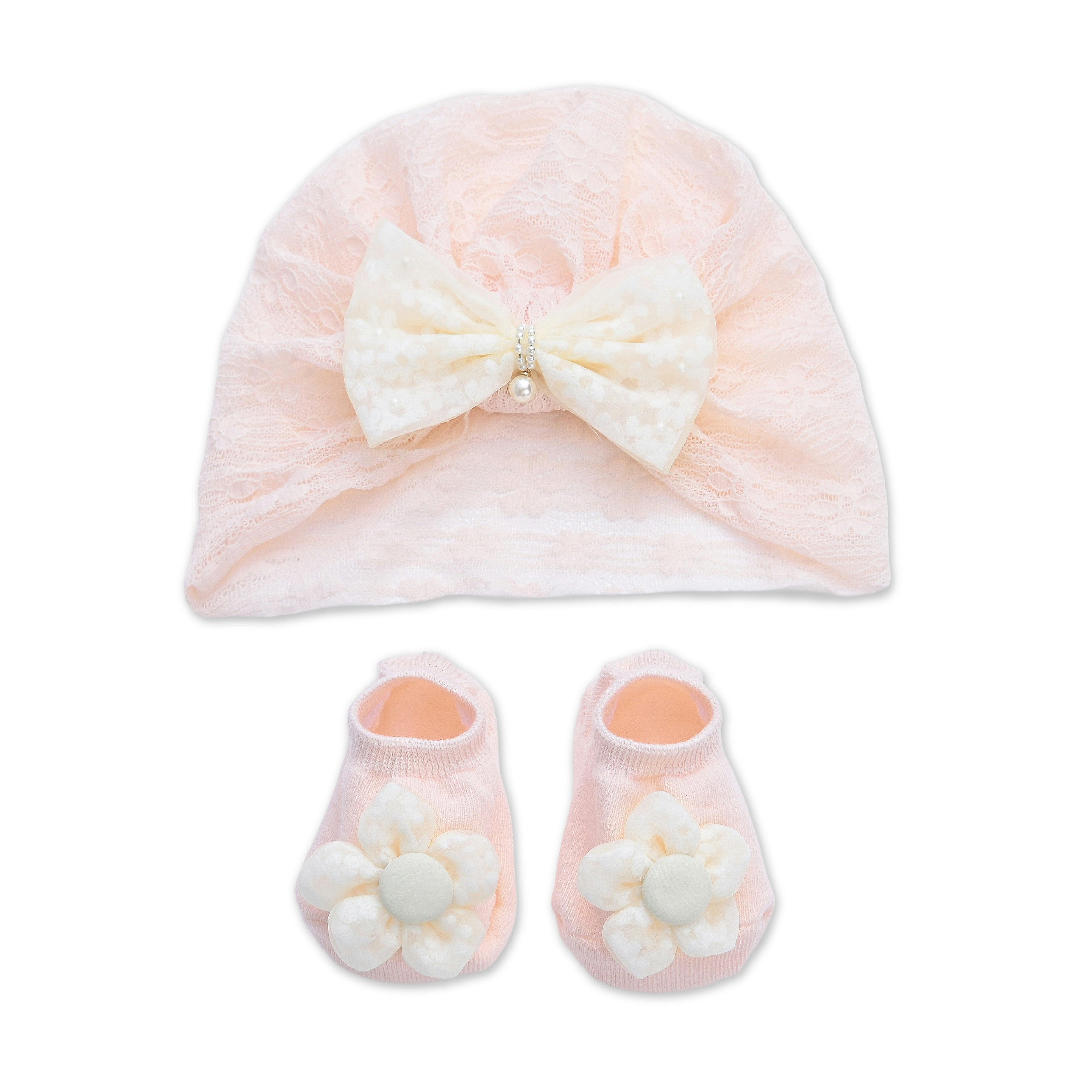 Bow & Bloom Baby Hat Gift Set