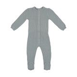 Braided Rope Knit Long Sleeve Footie