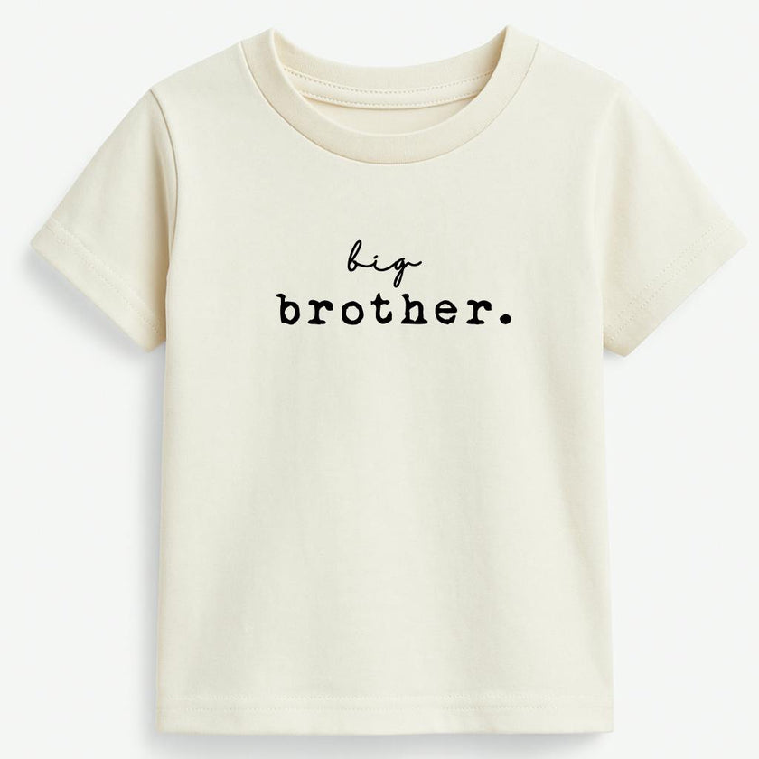 Big Brother Organic Cotton Short Sleeve Toddler T-Shirt