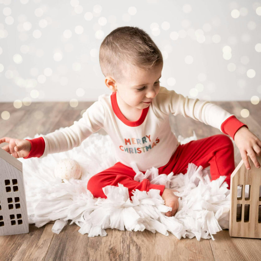 pajamas | merry christmas  green