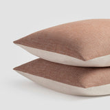 Crinkled Linen Sham Set