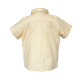 Yellow Pointed Collar Shirt