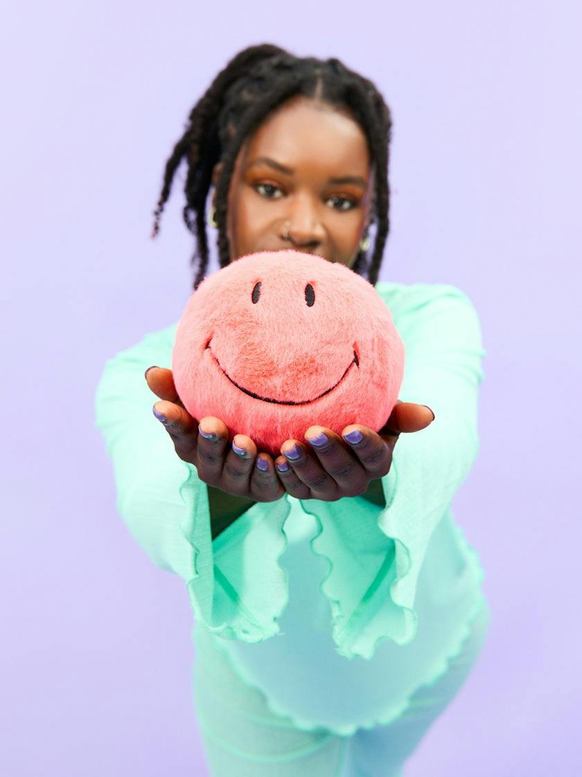 Smiley ECO Fuzzy Bright Coral - 5