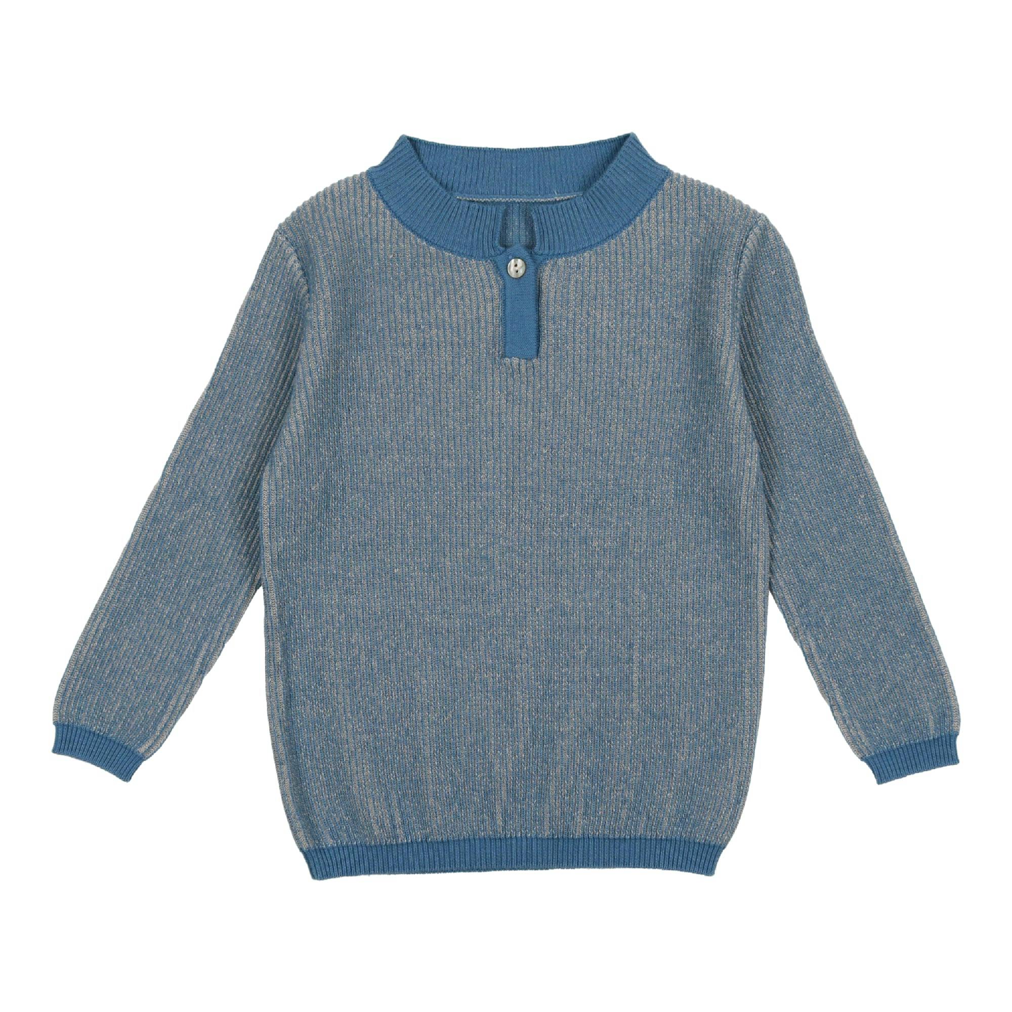 Striped Up Collar Sweater