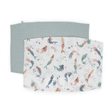 Cotton Muslin Pillowcase 2 Pack - Mermaid Party
