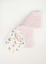 Madame Butterfly Bib and Wonder Blanket Bundle