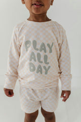 Boys Raglan Sweatshirt in Play All Day