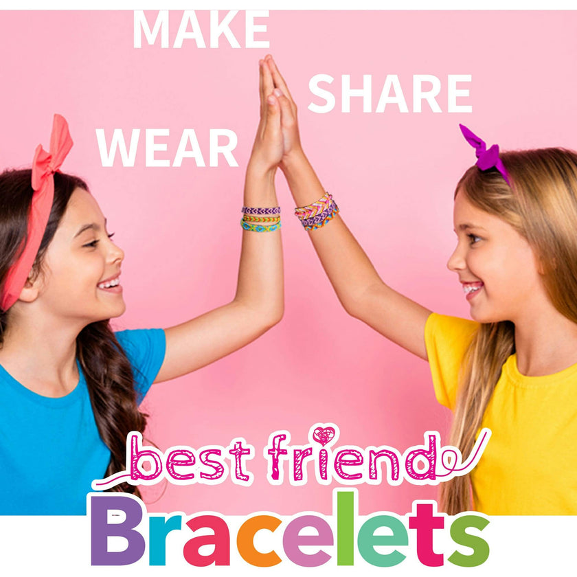 Kits For Kids: Best Friend Bracelets - DIY String Jewelry Kit