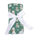 Christmas Dogs Uni - Bamboo - Swaddle Blanket
