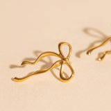 Dainty Bow Stud Earrings