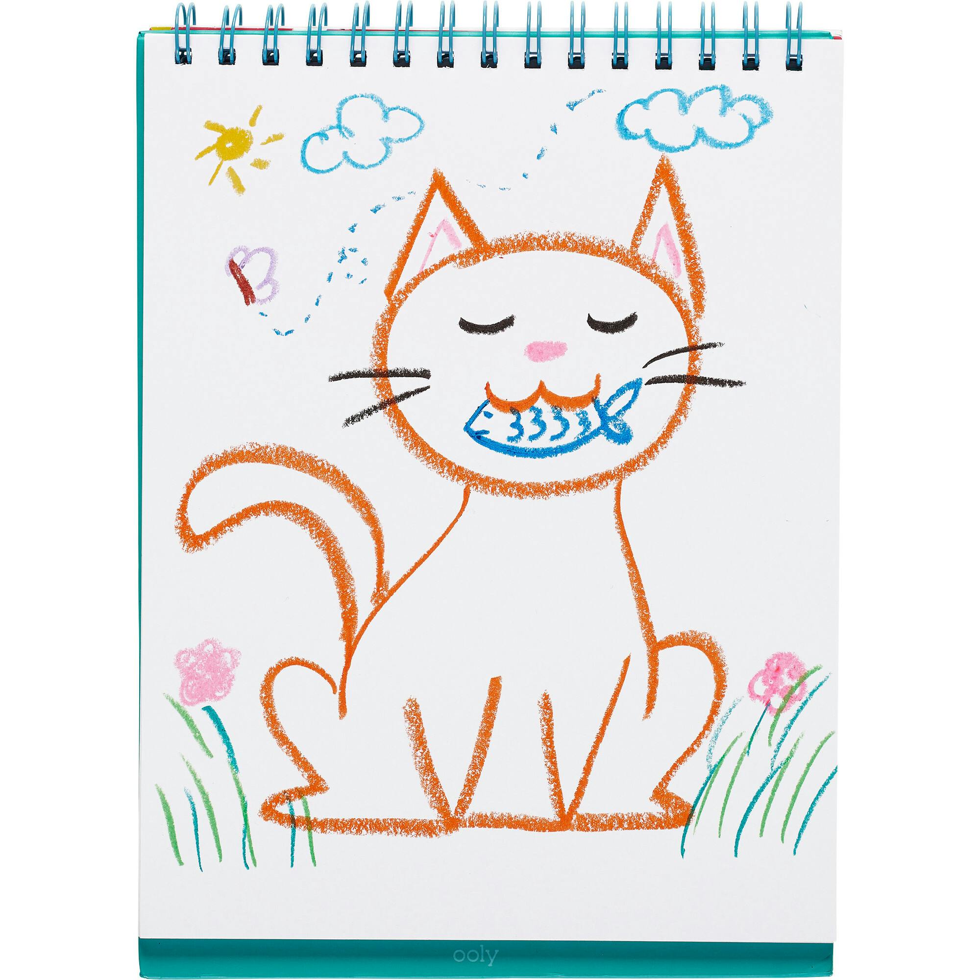 Cat Parade Twist-up Watercolor Gel Crayons - Set of 12