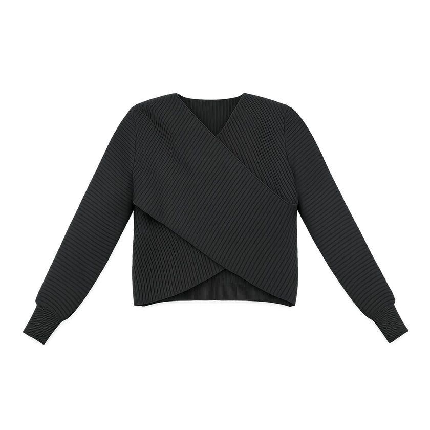 Criss Cross Knit Sweater
