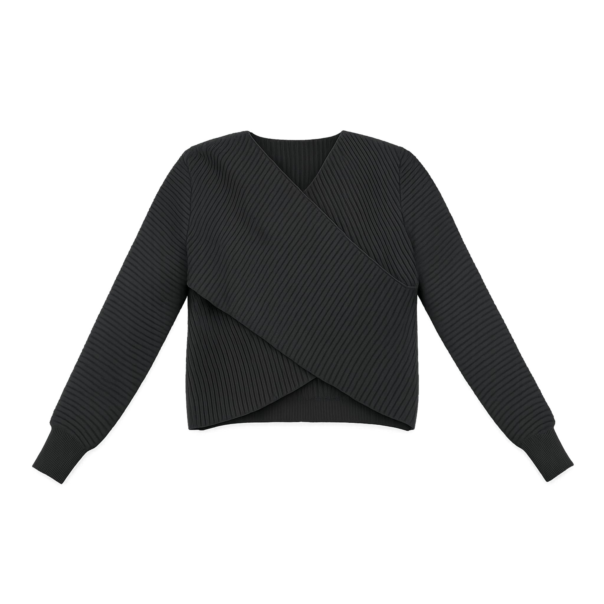 Criss Cross Knit Sweater