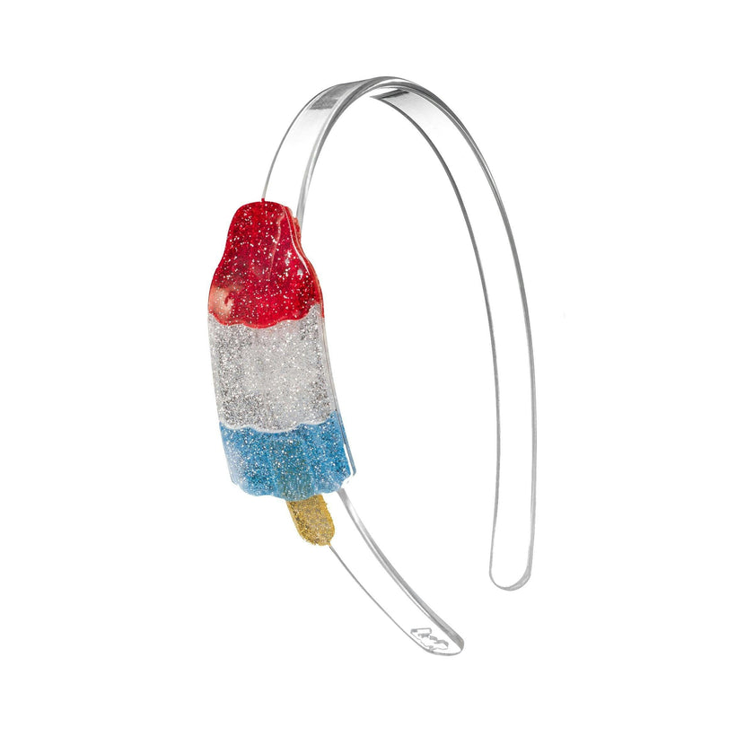 Popsicle Rocket Glitter Headband