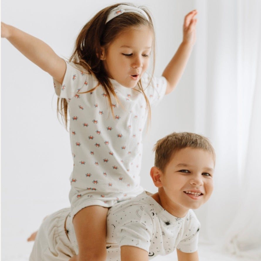 Boxy Toddler Tee | crab