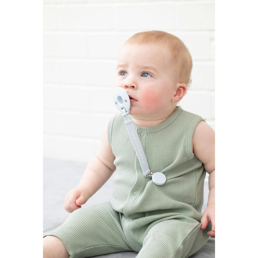 Long Live Boyhood Pacifier Clip