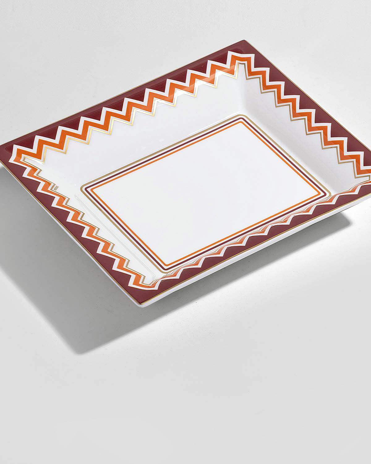 Tray ICONIC Rectangular Large in Luxury Box 8.5