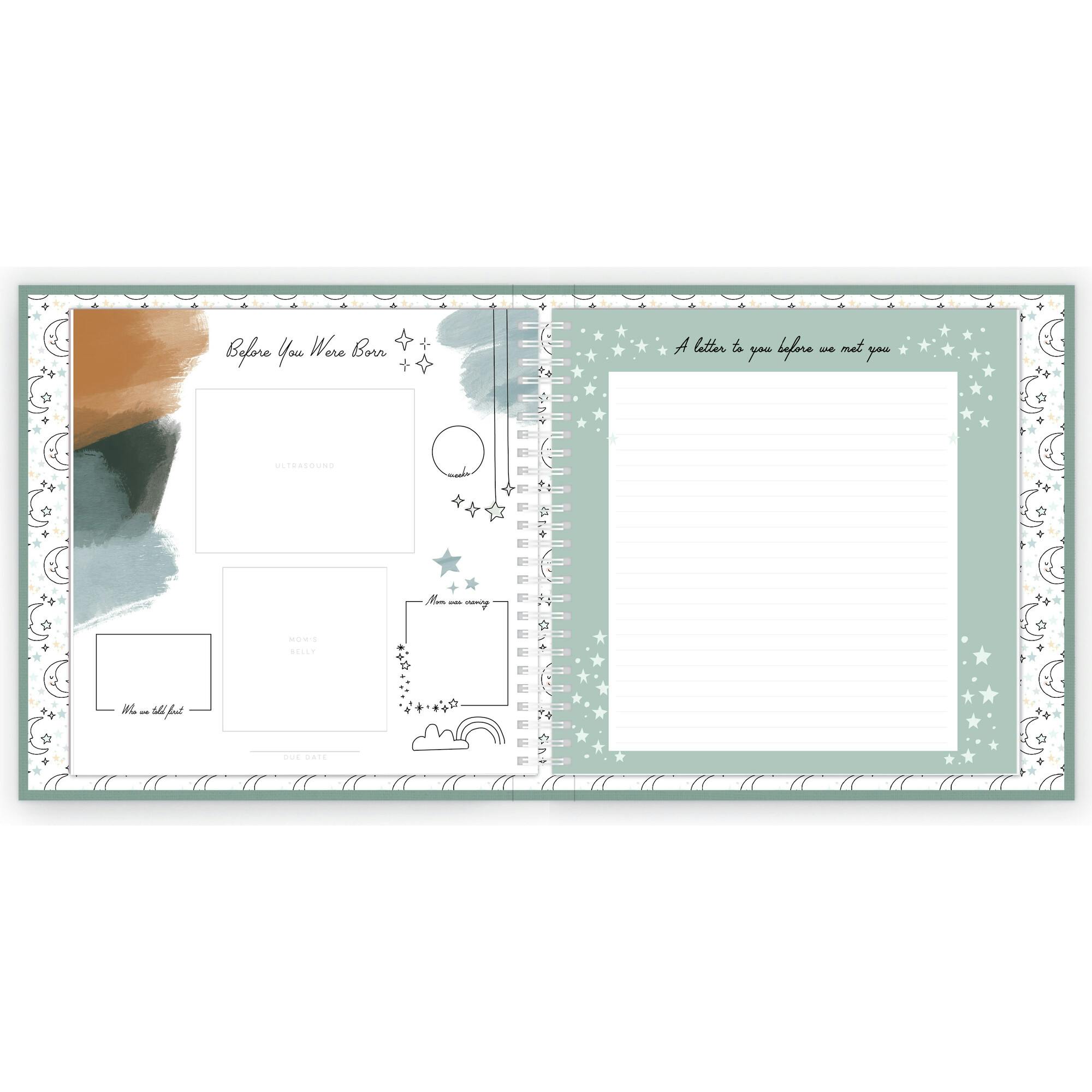 Celestial Skies Luxury Baby Memory Book