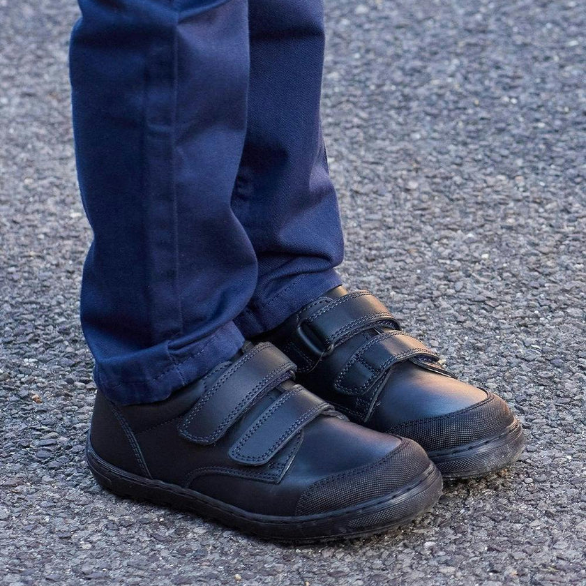 Hampton Classics Jack School Shoes in Black