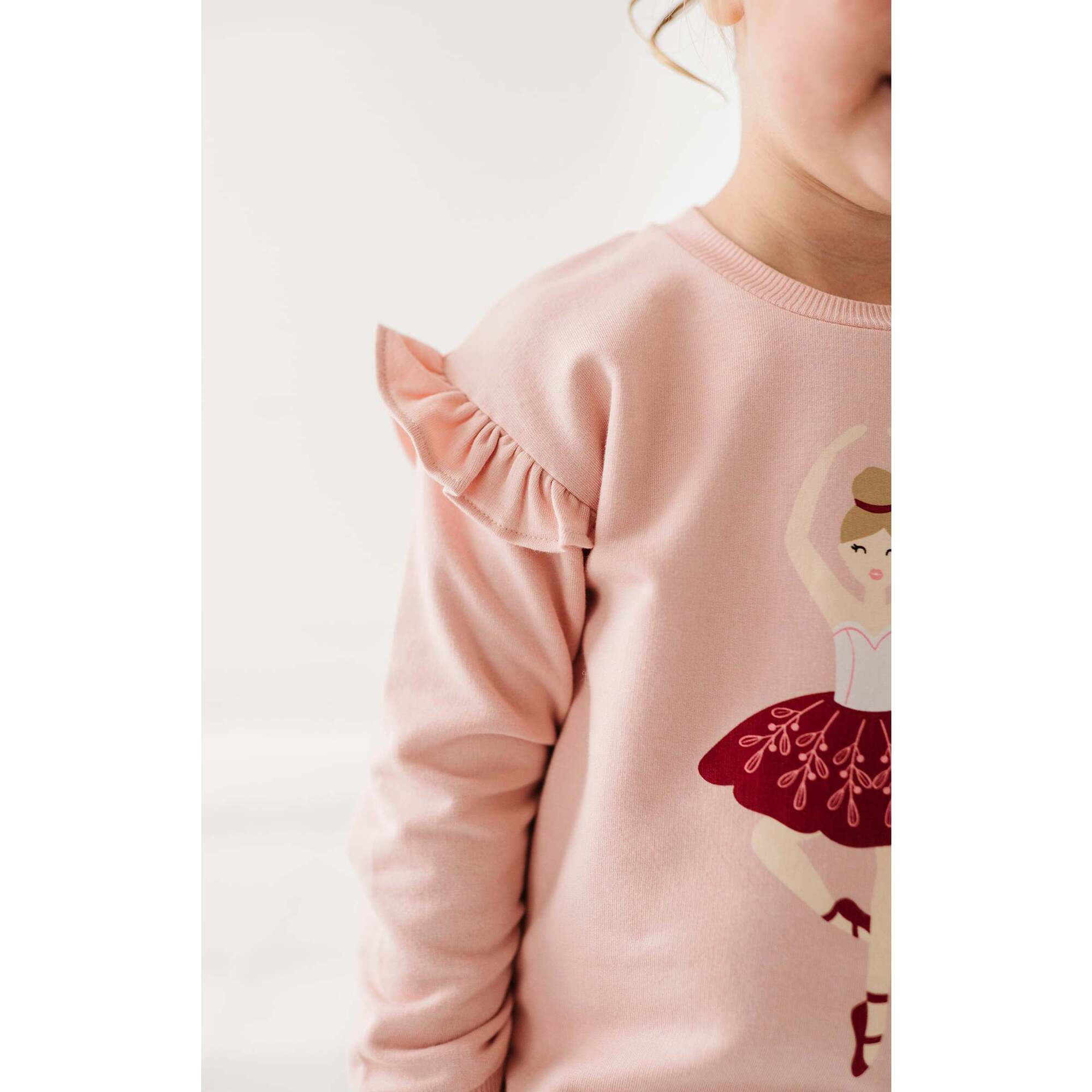 Ruffle Sweatshirt Ballerina