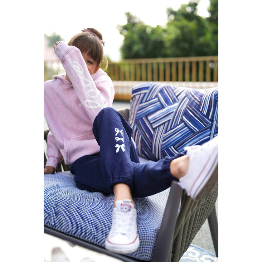 Kids Bow Jogger Pant-Girls