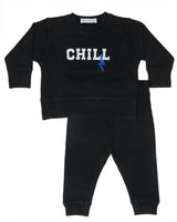Baby Enzyme Set - Lightning Bolt Chill - Black