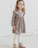 Mika Armhole Ruffle Long Sleeve Dress