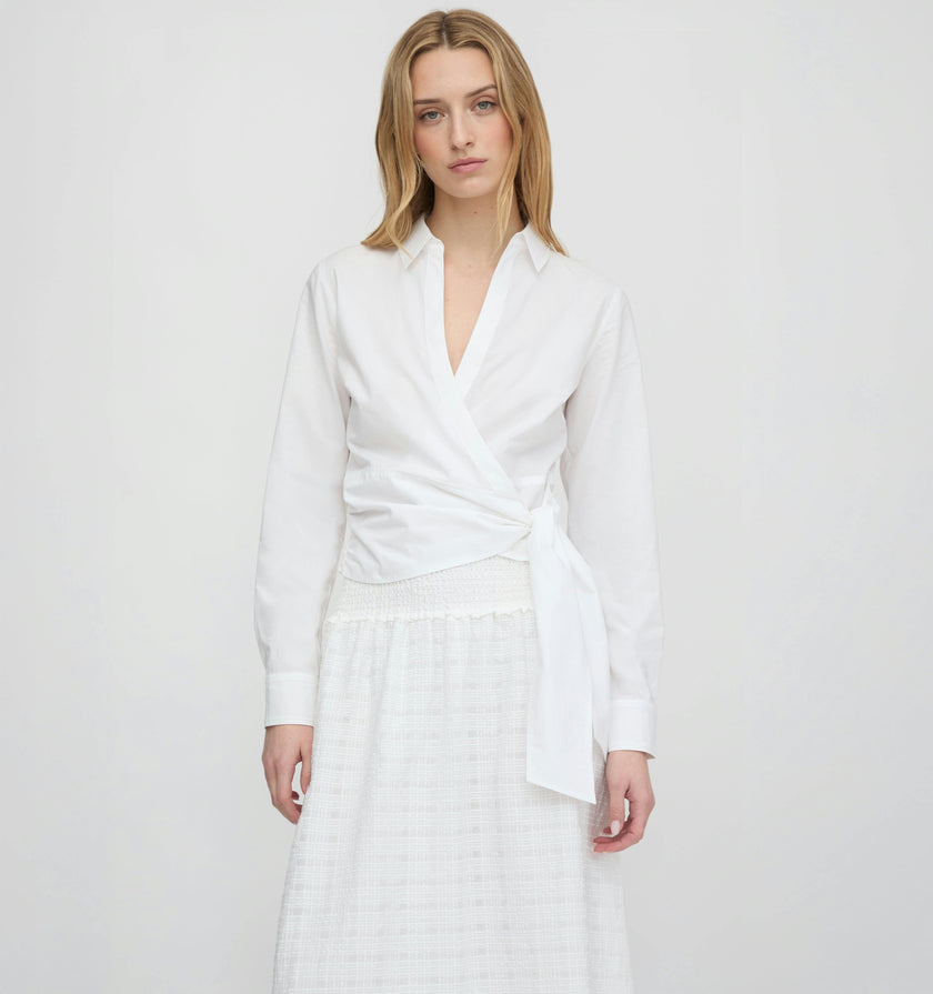 The Amaris Top - White