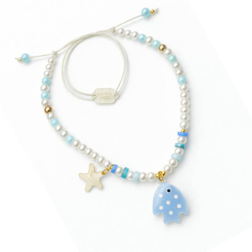 Fish Blue Necklace -SUM