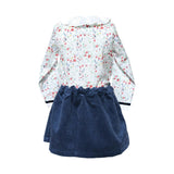 Corduroy Pocket Skort - Blue
