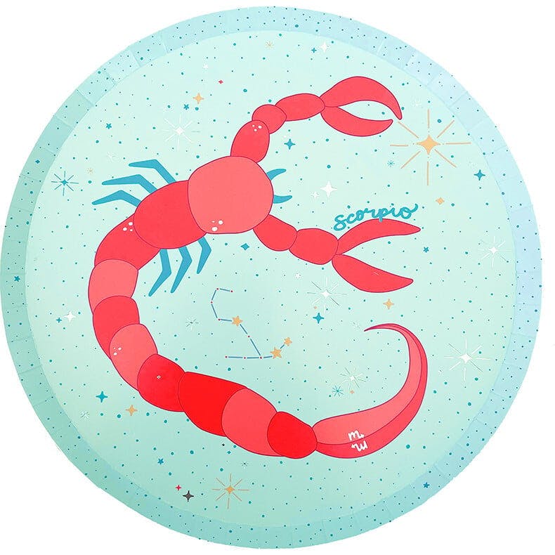 Zodiac Dinner Plates, Multi
