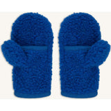 children's merino mittens - cobalt 6y+