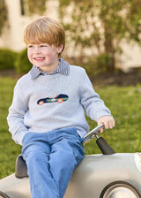 Pull On Pants - Stormy Blue Corduroy