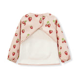Strawberry Long Sleeve Pocket Bib