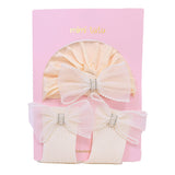 Yellow Bow Pearl Lined Gift Set