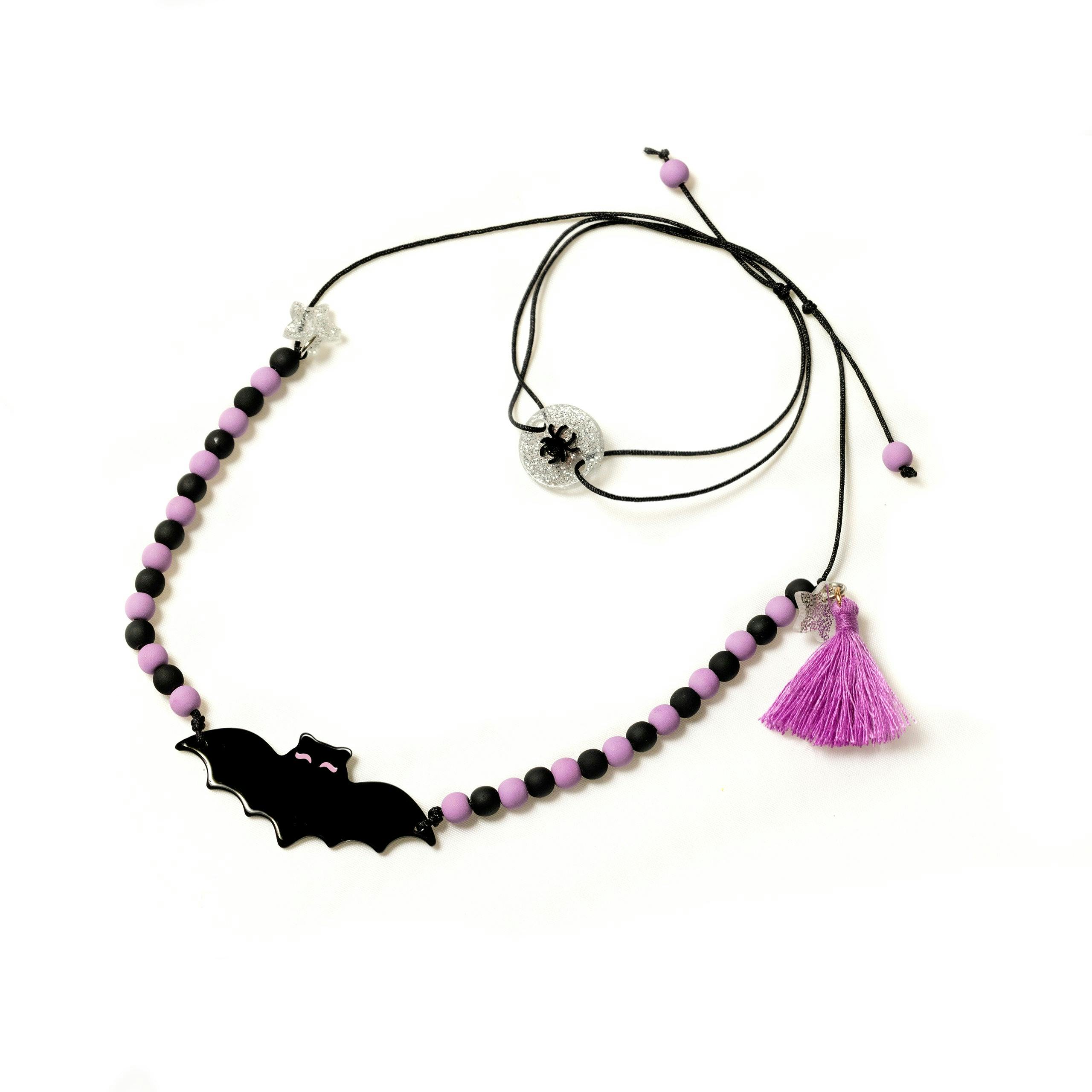 Starry Bat Necklace