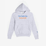 Kids Grey New York City Basketball Hoodie