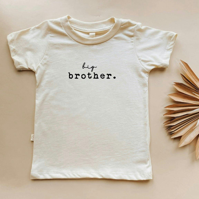Big Brother Organic Cotton Short Sleeve Toddler T-Shirt